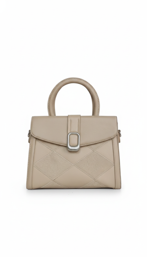 Premium Beige Elegant Handbag
