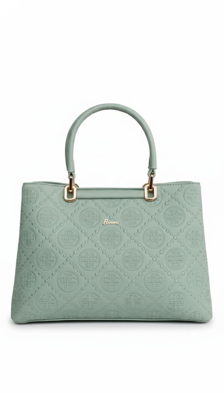 Super Classic Light Green Elegant Handbag