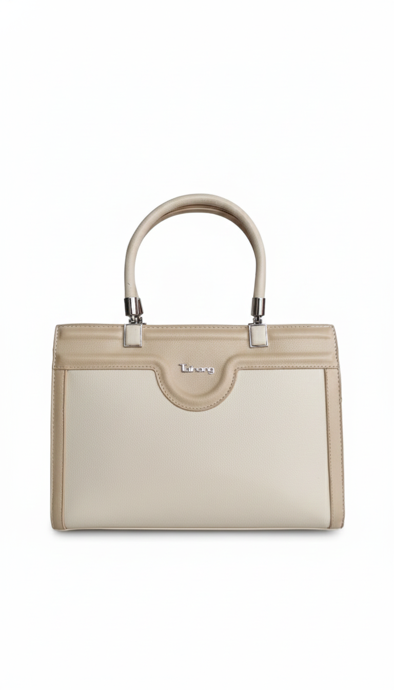 Premium Beige Elegant Handbag