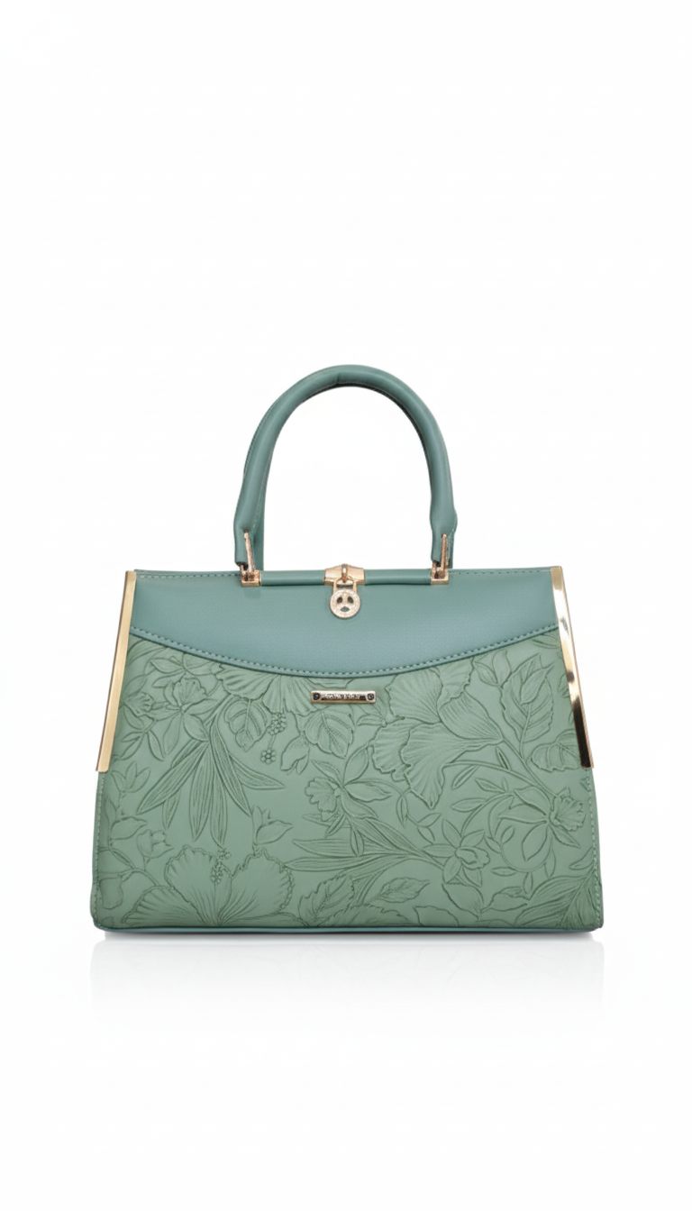 Premium Light Green Elegant Handbag