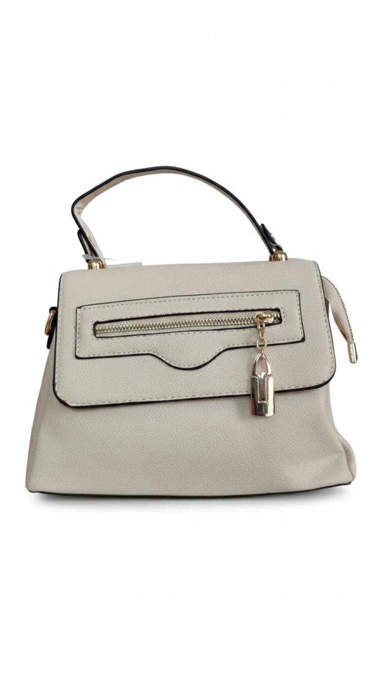Super Premium Beige Elegant Handbag