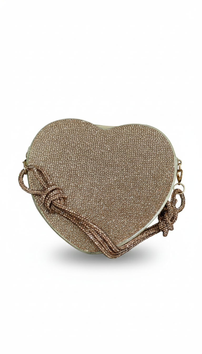 Premium Gold Elegant Party Wear Handbag