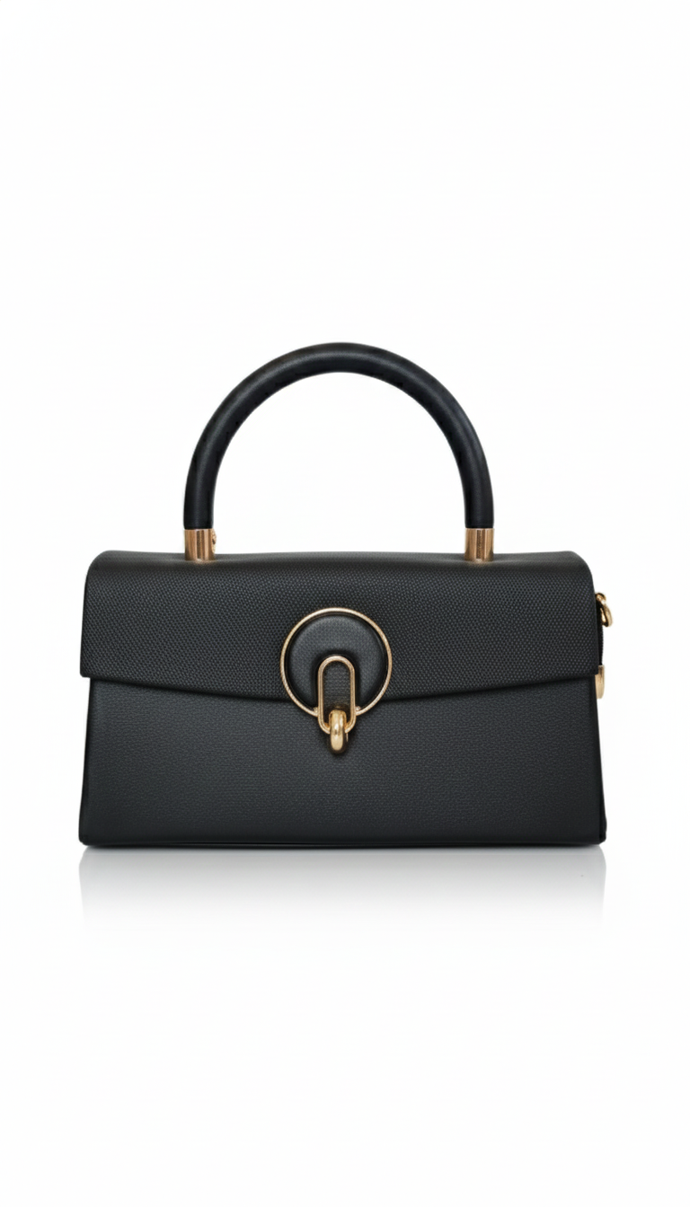 Super Premium Black Elegant Handbag