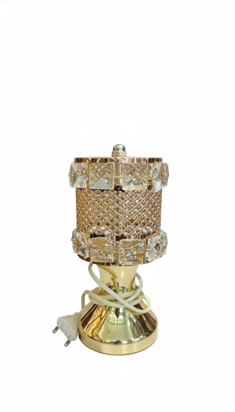 Gold And Crystal Electric Oil Burner