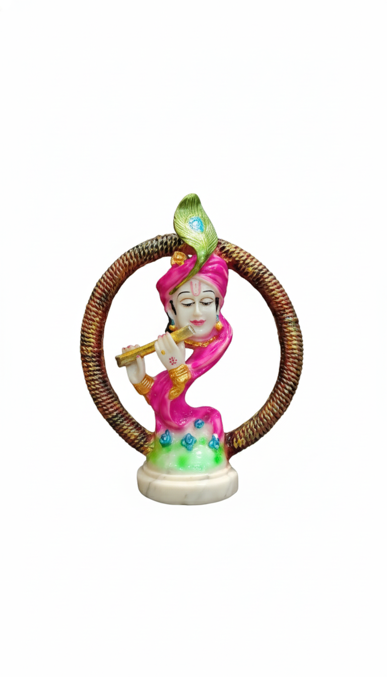 Lord Krishna Statue Standing Krishna Idol Murti Figurine Sculpture Showpiece