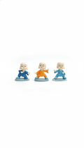 Pascal Decorative Resin Baby Monk Car Accessories Rakshabandhan Gifts Martial Arts Decorative Showpiece