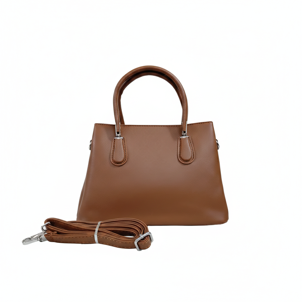 Super Classic Brown Elegant Handbag