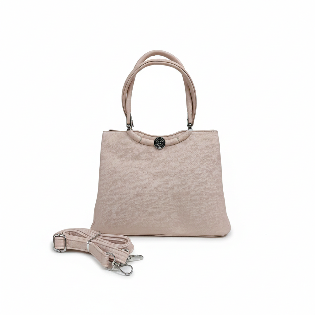Super Classic Pink Elegant Handbag