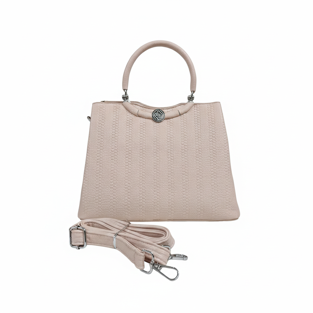 Super Classic Pink Elegant Handbag