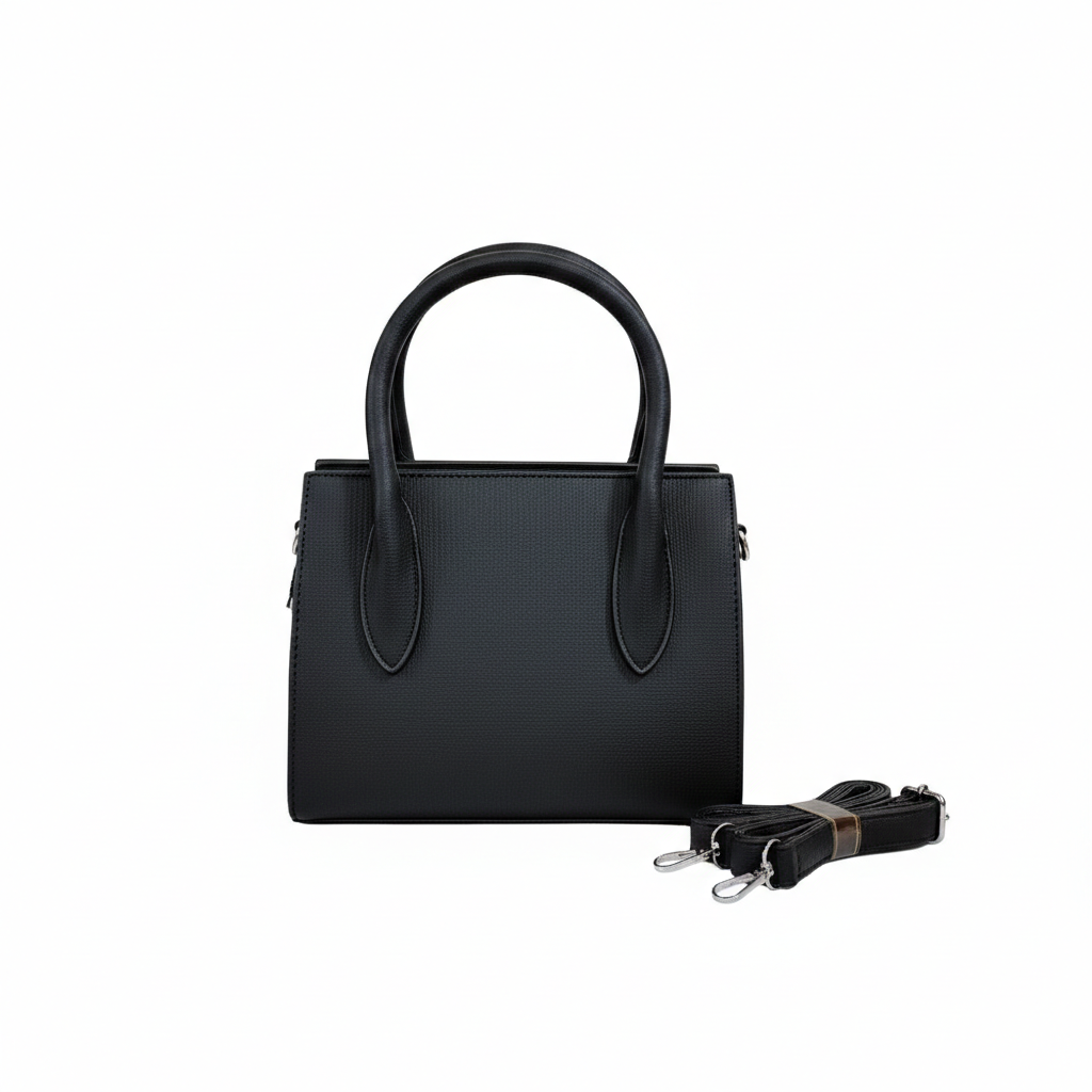 Super Classic Black Elegant Handbag