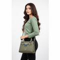 Super Classic Olive Green Elegant Handbag