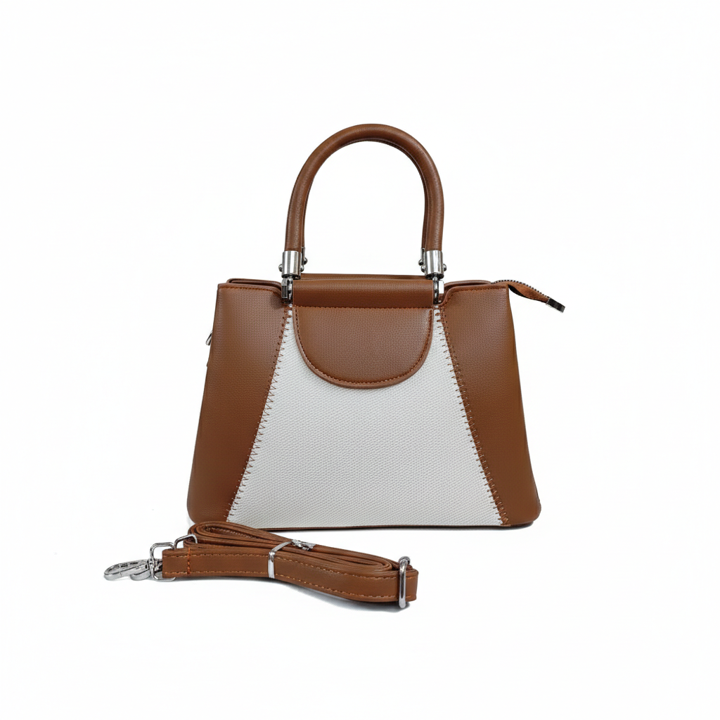 Super Classic Brown Elegant Handbag