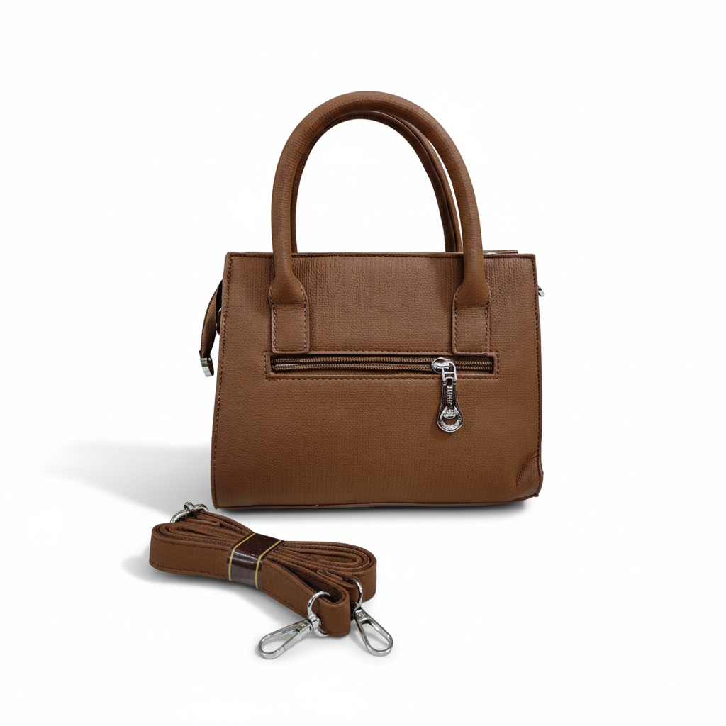 Super Classic Brown Elegant Handbag