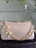 Women Gold Clutch Bags Pu Leather