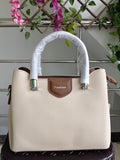 Women Beige Belt Bags Pu Leather