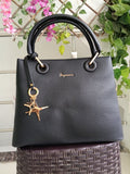 Women Black Shoulder Bags Pu Leather