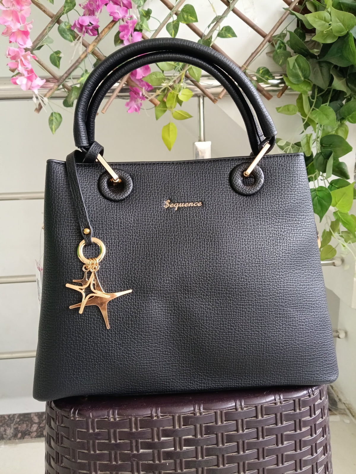 Women Black Shoulder Bags Pu Leather
