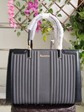 Women Black Shoulder Bags Pu Leather