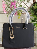 Women Black Satchel Bags Pu Leather