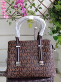 Women Coffee Baguette Handbags Pu Leather