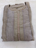 Women Green Embroidered Other Kurta Pant Dupatta