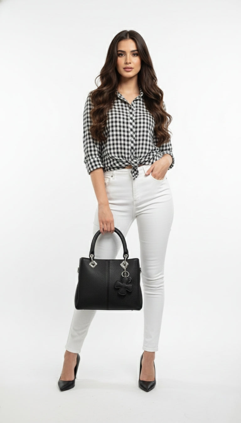 Premium Black Elegant Handbags