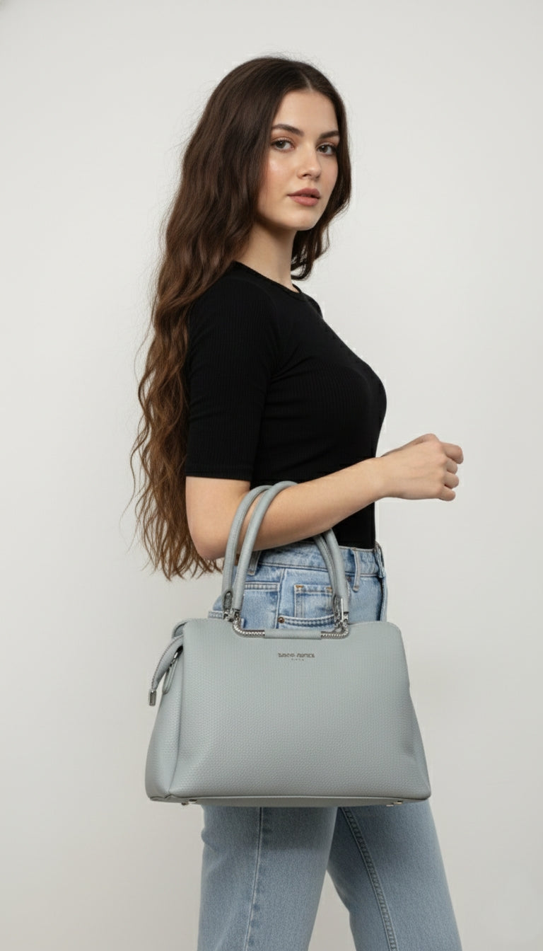 Premium Gray Elegant Handbags