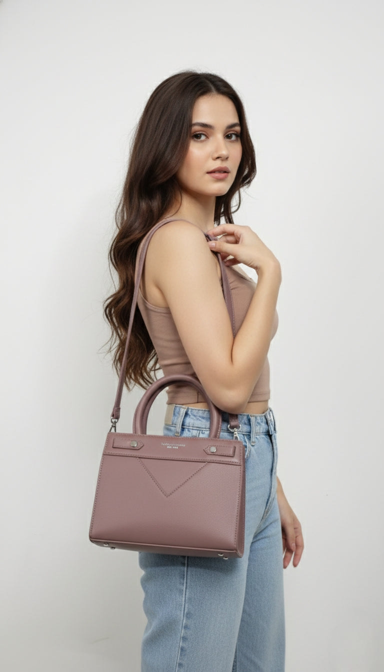 Premium Wine Elegant Handbag