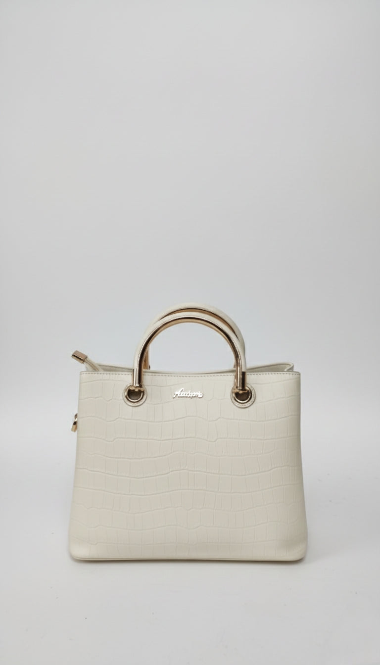 Premium White Elegant Handbags