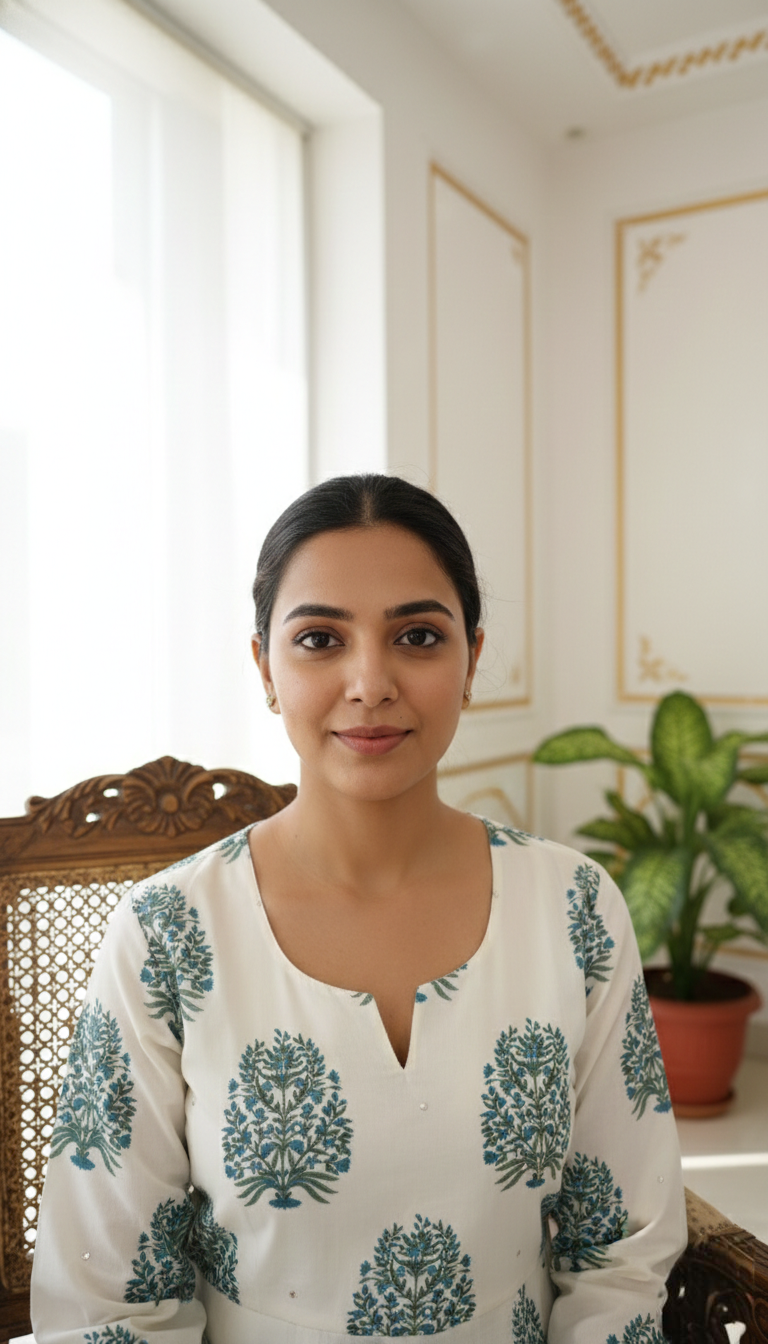 Women Multicolour Printed Cotton Kurta Pant Dupatta Set