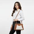 Super Classic Brown Elegant Handbag