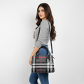 Super Classic Black check Elegant Handbag
