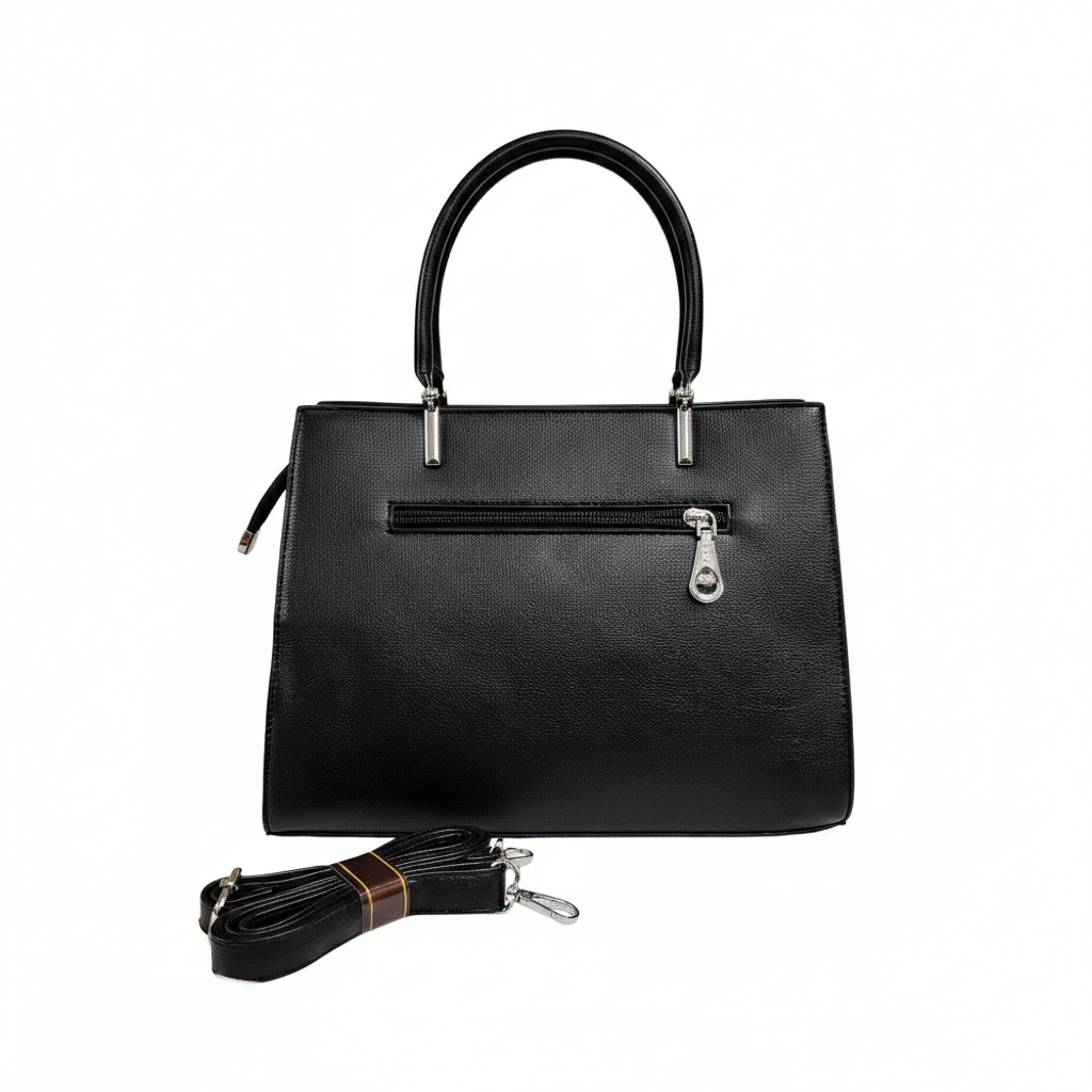 Super Classic Black Elegant Handbag
