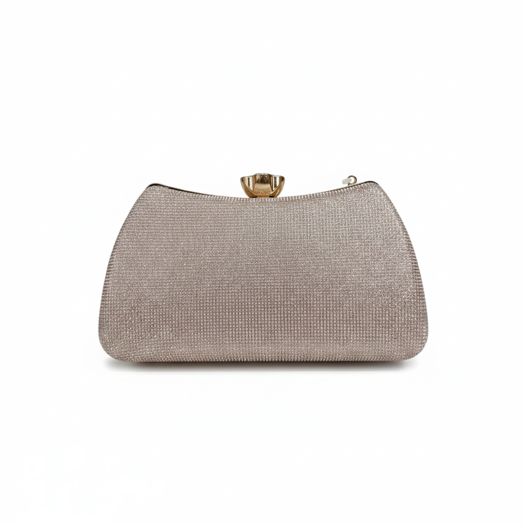 Super Classic Rose Pink Elegant Partywear Clutch