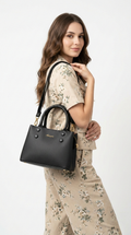 Super Classic Black Elegant Handbag