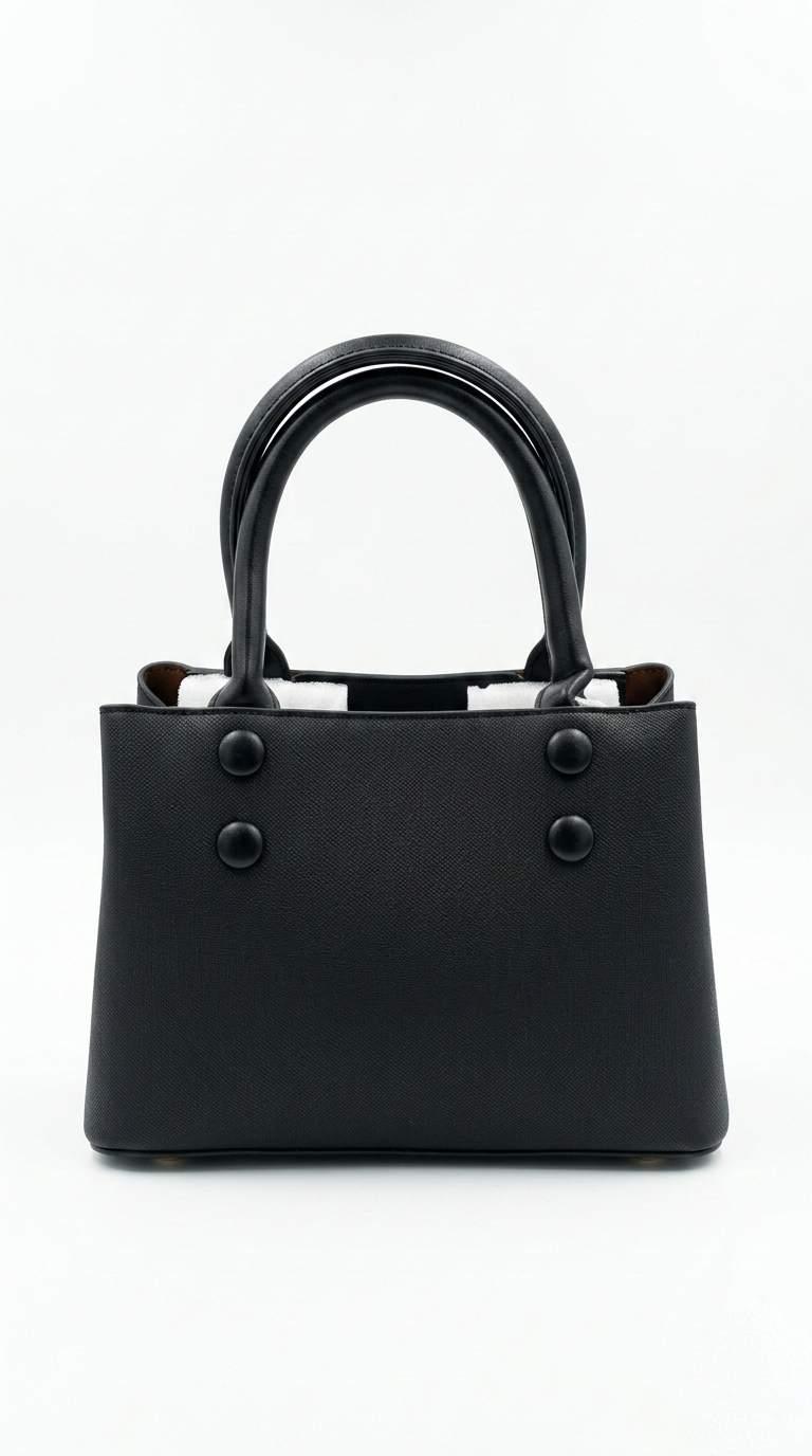 Super Classic Black Elegant Handbag