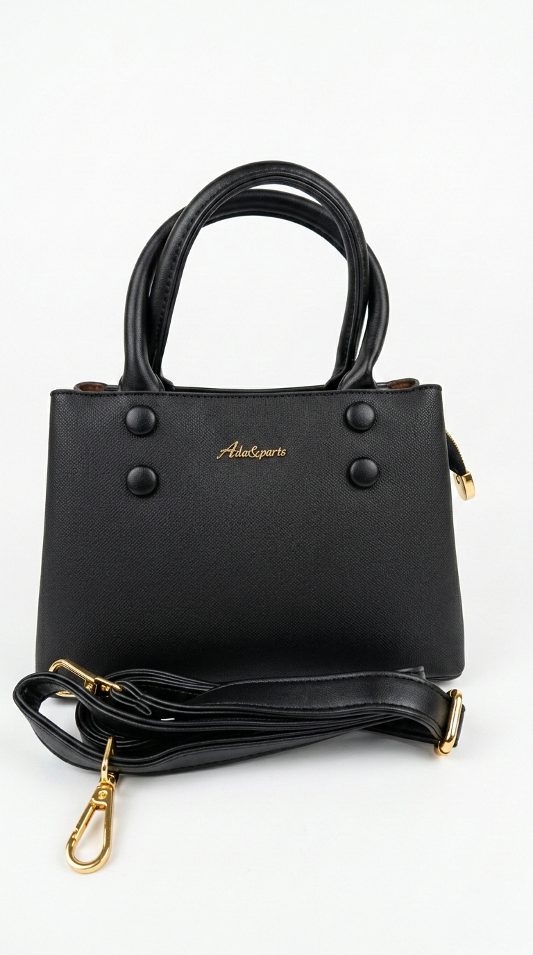 Super Classic Black Elegant Handbag