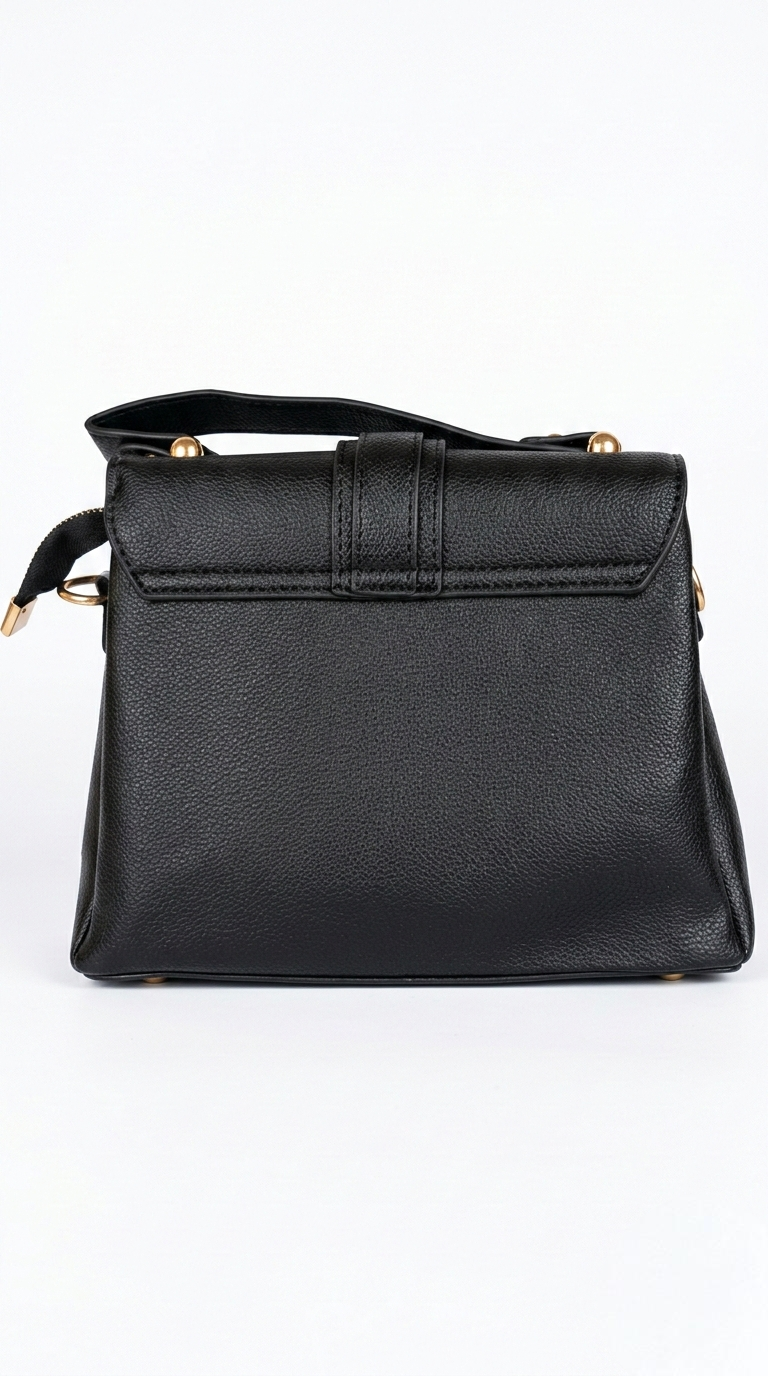 Super Classic Black Elegant Handbag