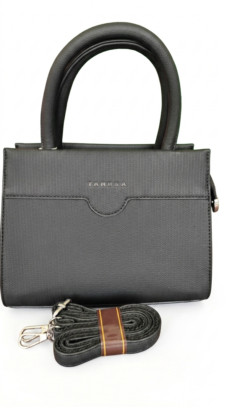 Super Classic Black Elegant Handbag