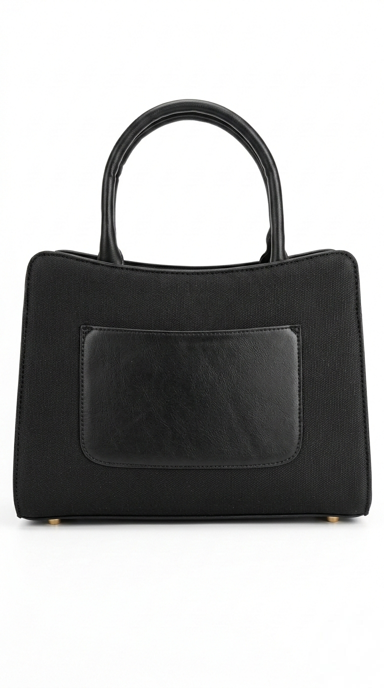 Super Classic Black Elegant Handbag
