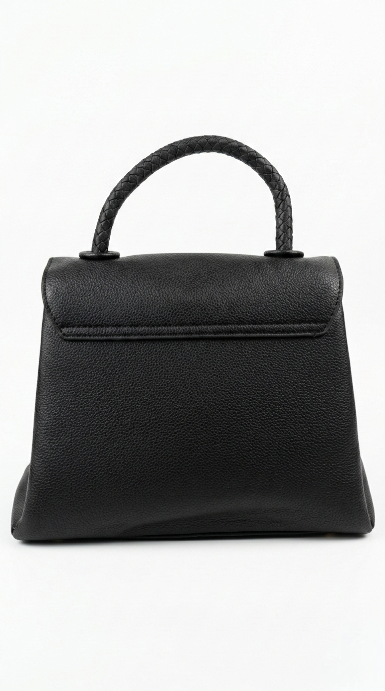 Super Classic Black Elegant Handbag