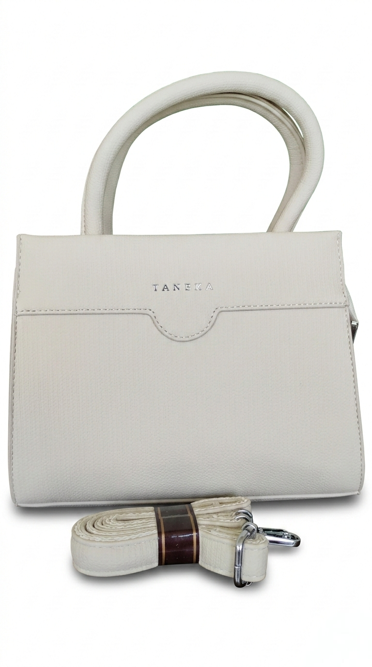 Super Classic Cream Elegant Handbag