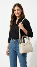 Super Classic Off-White Elegant Handbag