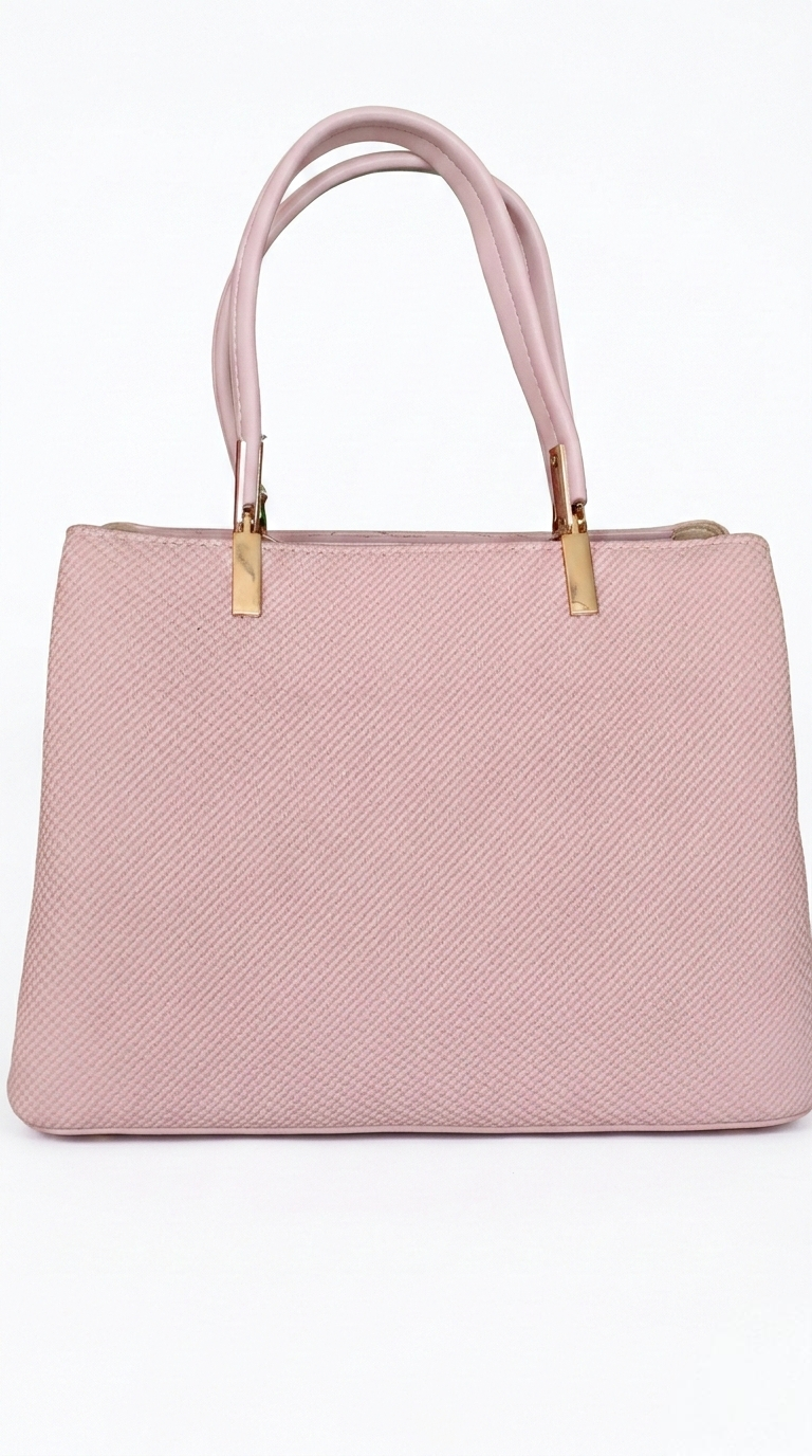 Super Classic Light Pink Elegant Handbag